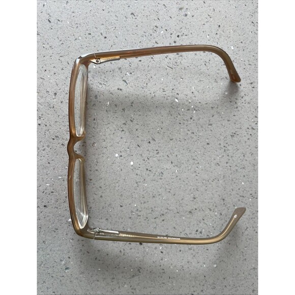 Modern Logan Brown/Tan 53-15-140 Plastic Full Rim Eyeglasses Frames ONLY main image 4